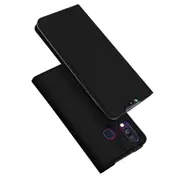 Horizontal Flip PU + TPU Leather Case for Galaxy A40, with Holder & Card Slots (Black)