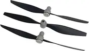 Jodriva for Volantex RC Warbird Propeller 761-8 F4U, 761-9 Trojan T28 2 pcs Propeller, RC Plane Parts, for MINI, Plane RTF Drone Propeller(Set of Three)