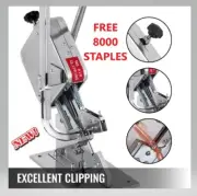 Pro Series Manual U-shape Sausage Clipper Maker Tying Seal + 8000 Free Staples