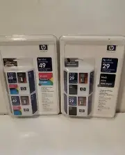HP Inkjet Tri-Color Twin Pack 49 29 2 Cartridges Deskjet Officejet expired 04