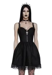 [Widow] Burn The Throne Bustier Dress
