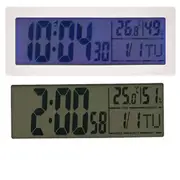 [Vanguard Universal] Multi-Functional LCD Table Clock - Green Light
