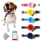 For Apple AirTag Case Pet Cat Dog Collar GPS Anti-lost Quick Release Adjustab ц