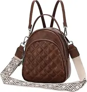[VX VONXURY] Mini Backpack Purse,Women's Fashion Convertible Shoulder Bag with Guitar Strap