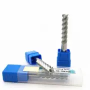 Solid Carbide End Mill For Aluminum 3mm-6mm 3-Flute CNC Milling Cutter Bits 50D