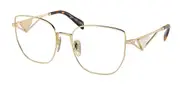 Prada PR A54VD Asian Fit ZVN1O1 Women’s Glasses Gold Size 55 - Private Health Rebate - Blue Light Block Available