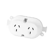 DETA 10A Double Outlet Plug Base