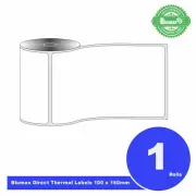 Blumax Direct Thermal 100x150mm(3) Labels Zebra,Sato,Citizen,Honeywell,TSC,Codex