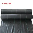 1M/3M Weedmat Weed Control Mat Heavy Duty Garden Durable Black UV Resistant