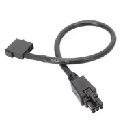 Molex 4Pin large 4Pin D-port to 6Pin Graphics Card Power Supply Cable Cord 14AWG