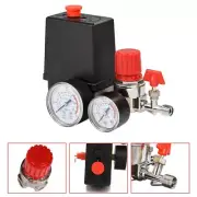 Air Compressor Pressure Switch Control Pressure Switch Valve With Gauge