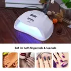 54W UV LED Nail Lamp Professional Sunlight Nail Gail Dryer Machine Fingernai FD5