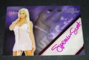 2013 Benchwarmer SPENCER SCOTT Hobby #24 Pink Foil Autograph/25 PLAYBOY Playmate