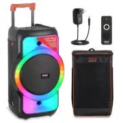 Pyle Portable BT PA and Karaoke Speaker System w/ Built-in Rechargeable Battery