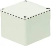 Mirai Industry PVP-2020AM Waterproof Pool Box, Flat Lid, Square, No Knock, 7.9 x 78.7 x 7.9 inches (200 x 200 x 200 mm), Milky