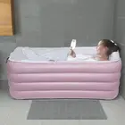1.6m Portable Automatic Inflatable Bathtub Folding Adult Spa Warm Pool Bath Tub