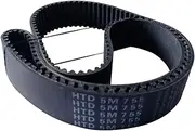 1pcs Timing Belt HTD5M, 720/725/730/735/740/745/750/755, Circle-arc Teeth, Belt Width 15/20/25/30mm, Teeth Pitch 5mm(HTD5M720 144Teeth,Width 25mm)