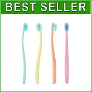 Rainbow Multipack of Dentist-Approved Ultra-Soft Toothbrushes for All Ages
