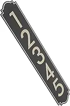 NUOBESTY Metal Address Signage Large House Number Sign Bold Numbers Outdoor Office Door Sign