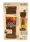 Primula Cold Brew Coffee Maker 1.6 QT Glass Grey Container Jar Brewing Tools NIB
