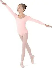 [Bloch] Girls Meglio microlux Long Sleeve Leotard CL5609-P, Girls, Meglio microlux Long Sleeve Leotard, CL5609