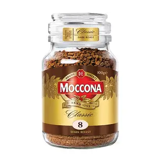 MOCCONA摩可納 經典8號深烘焙黑咖啡(100G)【愛買】