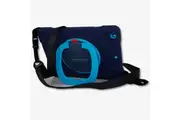 StylePro, iPad 10th and 11th gen, tough kids case with stand and shoulder strap, blue