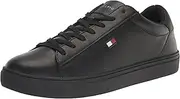 [Tommy Hilfiger] Men's Brecon Sneaker, Black, 11.5