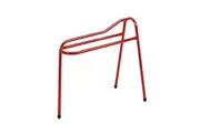 Stubbs Tall Saddle Display Stand (Red) (One Size)