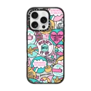 iPhone 16 Pro Impact Case MagSafe Compatible Self Care Stickers