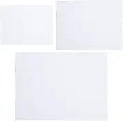 100Packs 5x7 Envelopes - White, Self Seal, Printable for Invitations, Weddings, Greeting Cards, Mailing, Photos, Postcards