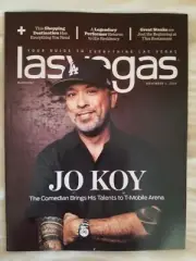LAS VEGAS MAGAZINE NOVEMBER 2024 COMEDIAN JO KOY BARRY MANILOW MISS BEHAVE