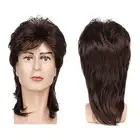 Punk Cosplay Wig Breathable Mullet Wig High Quality Hip Hop Cool Hair Unisex