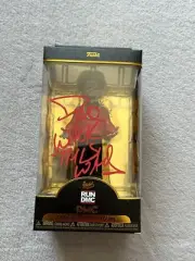 2023 SDCC EXCLUSIVE DARRYL DMC MCDANIELS RUN DMC SIGNED FUNKO GOLD POP JSA COA