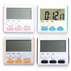 Kitchen Timer Alarm Clock Digital Cooking Timer Magnet Countdown Clock LCD