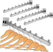 5Pcs Wall Mounted Clothes Rack Space Saving Beaded Design Hanger for Laundry Room Organization Versatile Coat Hangers for Bedroom and Bathroom Hooks for Efficient