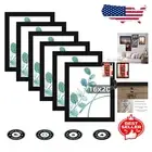 Elegant 16x20 Black Picture Frame Set of 6 - Perfect for Wall Gallery Displays