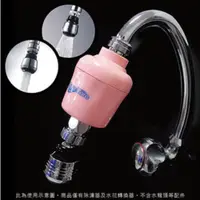 在飛比找PChome24h購物優惠-WATER MORE 水摩爾本亞硫酸鈣銀除氯過濾器+360度