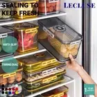 Lecluse Refrigerator Storage Box Egg Carton Refrigerator Food Storage Container