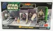 Star Wars Power Of The Force Jabbas Palace 3-D Diorama w/ Han Solo in Carbonite