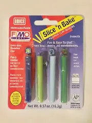 AMACO Polymer Modeling Clay Craft Oven Slice n Bake Lady Bug Bumble Bee Insects
