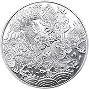 Chinese Dragon Coin | Lucky Coin for Chinese | Chinese Dragon Lucky Charm, Individual Lucky Coin, Dragon Coin, Coin for Luck Chinese