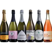 Winter Sparkling 6-Pack, Australia multi-regional Sparkling White Wine Pack, Wine Selectors