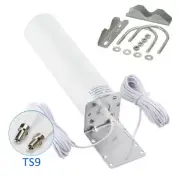 Outdoor LTE 4G Dual TS9 Antenna Signal Booster For Netgear Nighthawk M1 MR1100