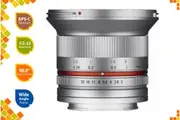 Brand New Samyang 12mm f/2.0 NCS CS Silver Lens for Sony E