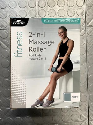 Crane 2 in 1 Massage Roller. Perfect For Home Workouts.