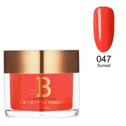 Billionaire SNS Gelish Dip Dipping Acrylic Nail Powder 047 Sunset 56g