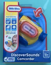 Little Tikes Discover Sounds Camcorder New! Free Shipping!