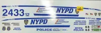 在飛比找Yahoo奇摩拍賣-7-11運費0元優惠優惠-1：18美國警車NYPD涂裝汽車模型水貼紙