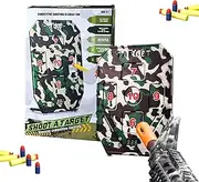 Digital Target Game, Auto Reset Digital Electronic Targets, 3 Modes Creative Soft Dart Toy with Sound for Kids, Teens, Boys & Girls